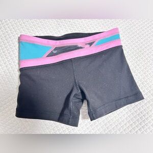 Ivivva  Reversible Black Shorts with Pink Waistband